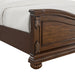 Cadenza UPH Bed with Black PU in Brown - Tony’s Furniture Store & Linen (GA) - Multi Location