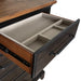 Montrose Dresser and Mirror Set in Espresso & Brown - Tony’s Furniture Store & Linen (GA) - Multi Location