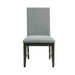 Donovan Upholstery Side Chair Dark (2 Per Pack) - Tony’s Furniture Store & Linen (GA) - Multi Location