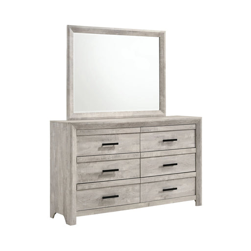 Ellen Dresser & Mirror Set White - Tony’s Furniture Store & Linen (GA) - Multi Location