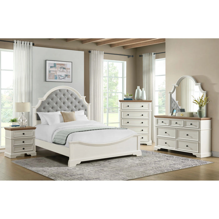 Eastwood Youth UPH Bed in Off-White - Tony’s Furniture Store & Linen (GA) - Multi Location