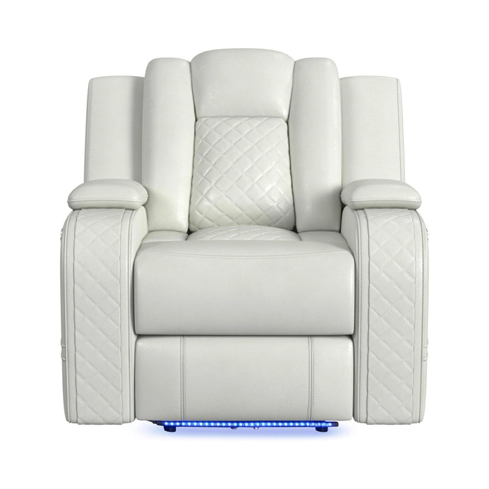 Carlo Power Motion Recliner with Power Headrest, LED - Tony’s Furniture Store & Linen (GA) - Multi Location