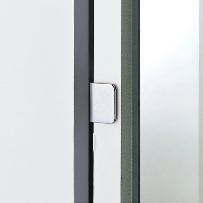 Vancouver Floor Mirror With Storage in White - Tony’s Furniture Store & Linen (GA) - Multi Location