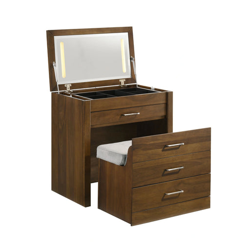 Malibu Dressing Table in Walnut - Tony’s Furniture Store & Linen (GA) - Multi Location