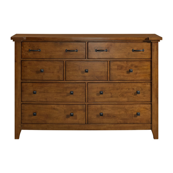 Gage 9-Drawer Dresser in Chestnut - Tony’s Furniture Store & Linen (GA) - Multi Location