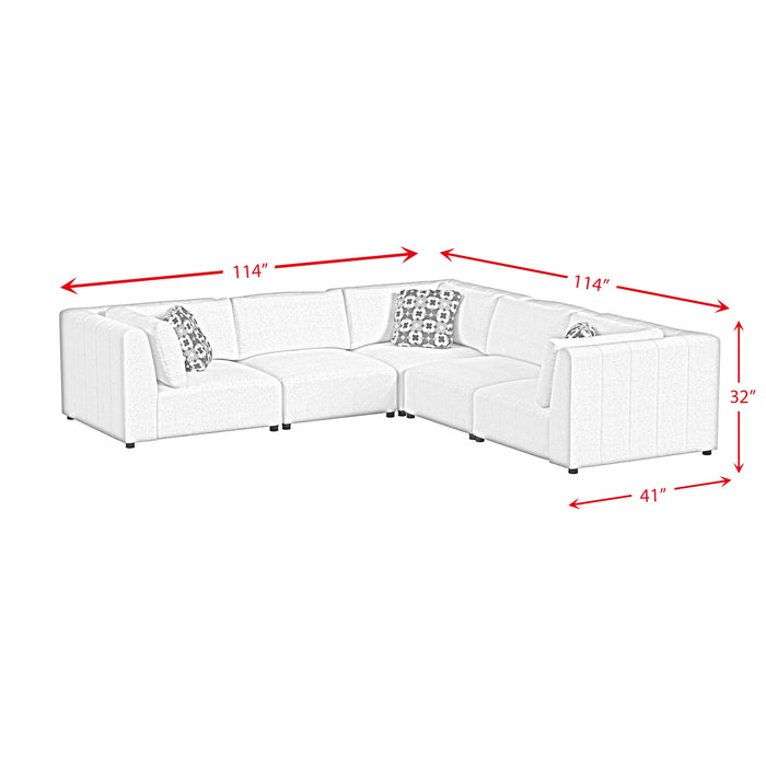 Zandara Modular Set in Olefin Beige - Tony’s Furniture Store & Linen (GA) - Multi Location