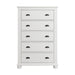 Kona 5-Drawer Chest in White - Tony’s Furniture Store & Linen (GA) - Multi Location