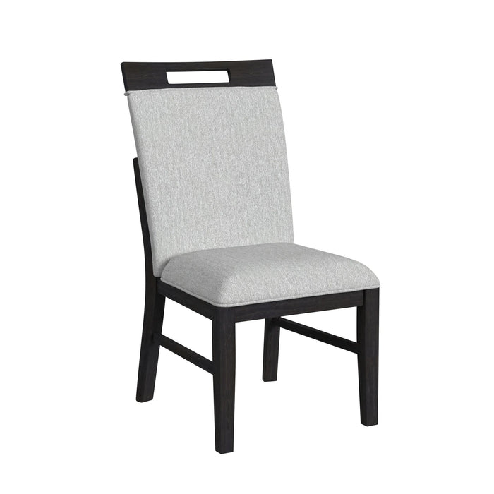 Transcend Side Chair with Light Grey Fabric in Charcoal (2 Per Carton) - Tony’s Furniture Store & Linen (GA) - Multi Location