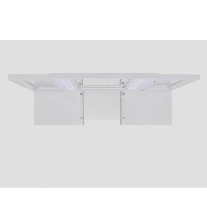 Twenty Nine Dressing Set w/LED & USB Plug in White with Stool - Tony’s Furniture Store & Linen (GA) - Multi Location