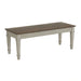 Farmington Storage Dining Bench in Medium Brown and Washed Stone - Tony’s Furniture Store & Linen (GA) - Multi Location