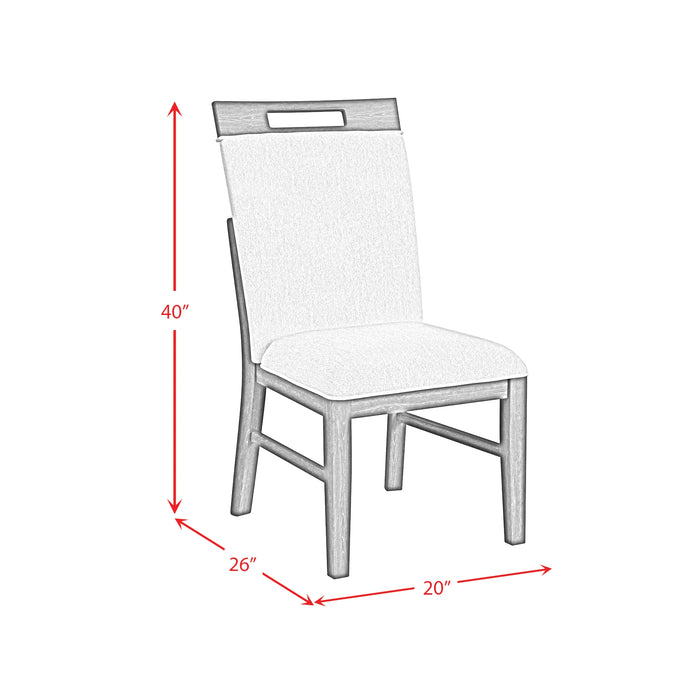Transcend Side Chair with Light Grey Fabric in Charcoal (2 Per Carton) - Tony’s Furniture Store & Linen (GA) - Multi Location