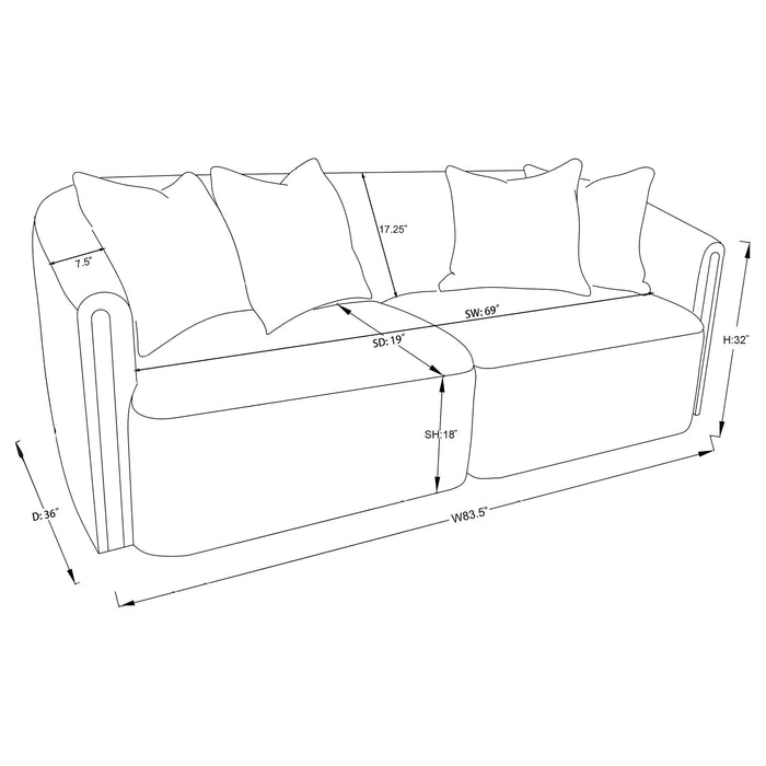 Townsend Stationary 2 Pc Set - Tony’s Furniture Store & Linen (GA) - Multi Location