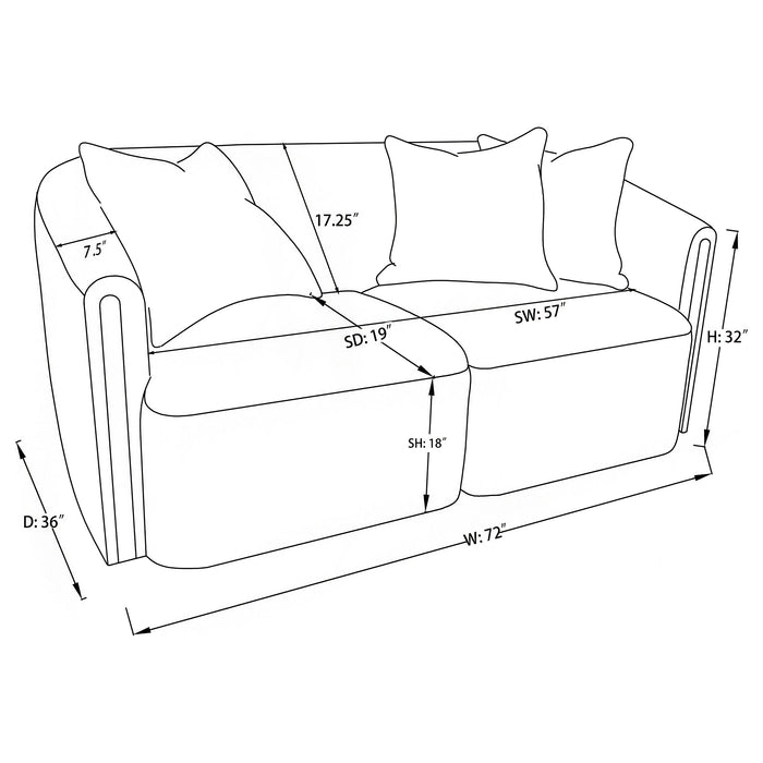 Townsend Stationary 3 Pc Set - Tony’s Furniture Store & Linen (GA) - Multi Location