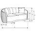 Brookside Stationary Loveseat - Tony’s Furniture Store & Linen (GA) - Multi Location