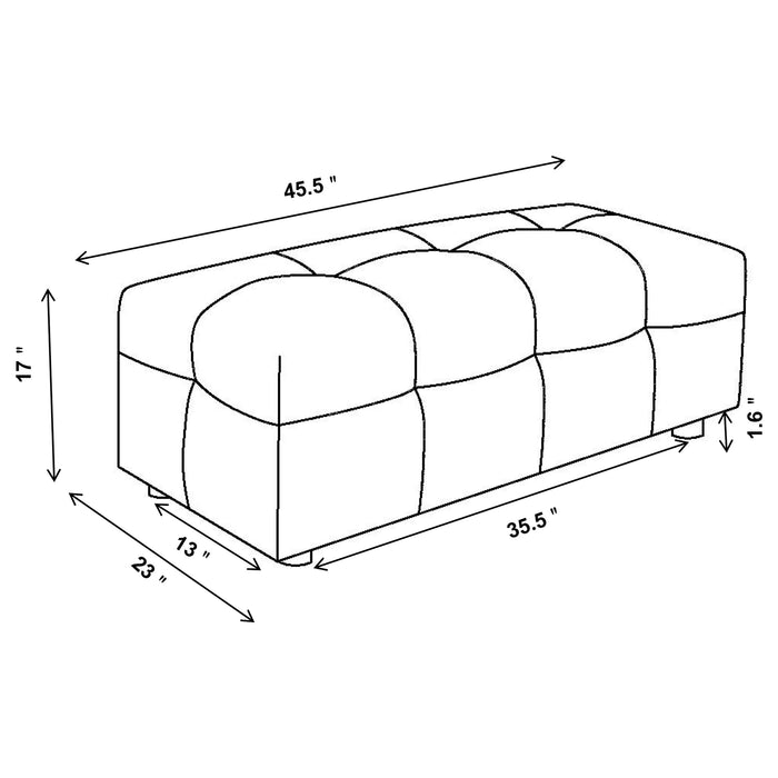 Everly Ottoman - Tony’s Furniture Store & Linen (GA) - Multi Location