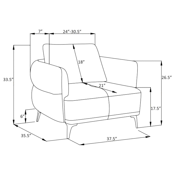 Lively Accent Chair - Tony’s Furniture Store & Linen (GA) - Multi Location