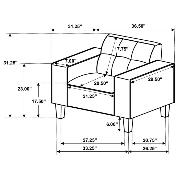 Deerhurst Accent Chair - Tony’s Furniture Store & Linen (GA) - Multi Location