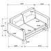 Jonah Stationary 3 Pc Set - Tony’s Furniture Store & Linen (GA) - Multi Location