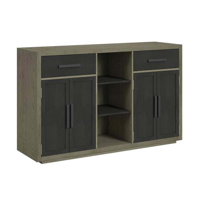 Jemma Buffet in Grey and Dark Espresso - Tony’s Furniture Store & Linen (GA) - Multi Location