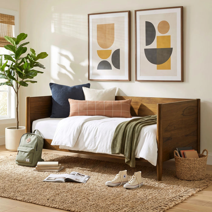 Malibu Twin Daybed in Walnut - Tony’s Furniture Store & Linen (GA) - Multi Location
