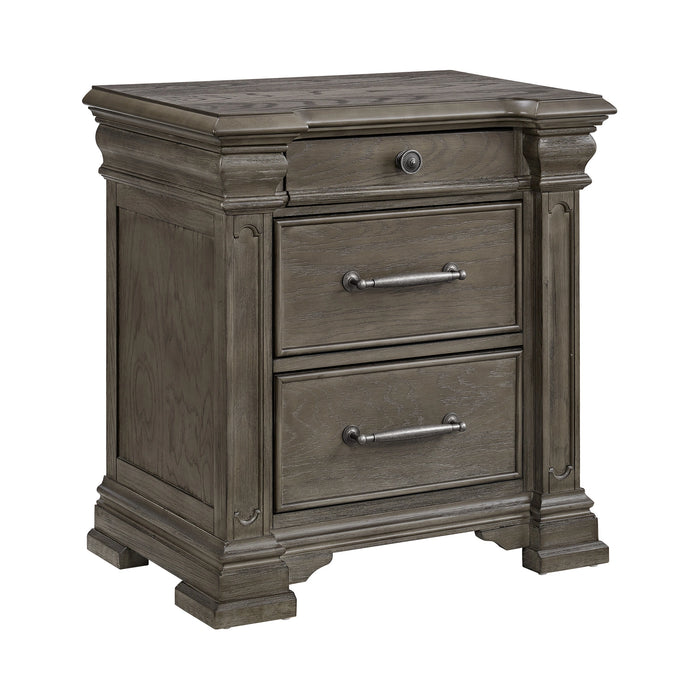 Kings Court 3-Drawer Nightstand (Sliding Top) - Tony’s Furniture Store & Linen (GA) - Multi Location