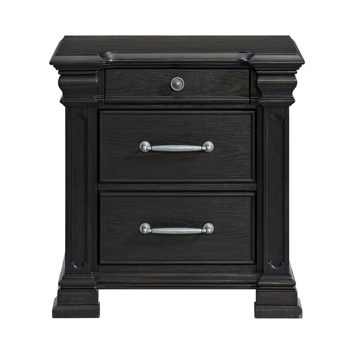 Kings Court 3-Drawer Nightstand (Sliding Top) - Tony’s Furniture Store & Linen (GA) - Multi Location