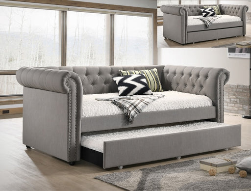 ELLIE GRAY DAYBED BACK FRONT RL TRUNDLE - Tony’s Furniture Store & Linen (GA) - Multi Location