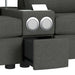Options One 8PC Living Room Set in Palmer Plus Ash with Media Console - Tony’s Furniture Store & Linen (GA) - Multi Location
