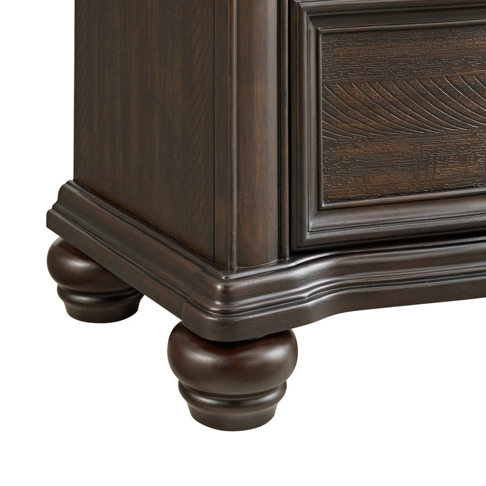Brunswick Panel Bedroom Set in Mahogany - Tony’s Furniture Store & Linen (GA) - Multi Location