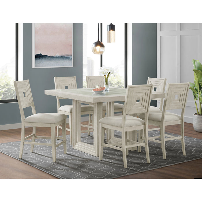Avalanche Dining Set in Antique White - Tony’s Furniture Store & Linen (GA) - Multi Location