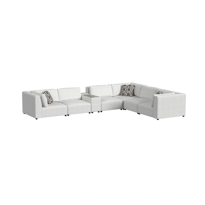 Zandara Modular Set in Olefin Beige - Tony’s Furniture Store & Linen (GA) - Multi Location