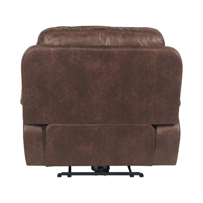 Atlantis Power Motion Recliner with Power Head Recliner in Heritage Brown - Tony’s Furniture Store & Linen (GA) - Multi Location