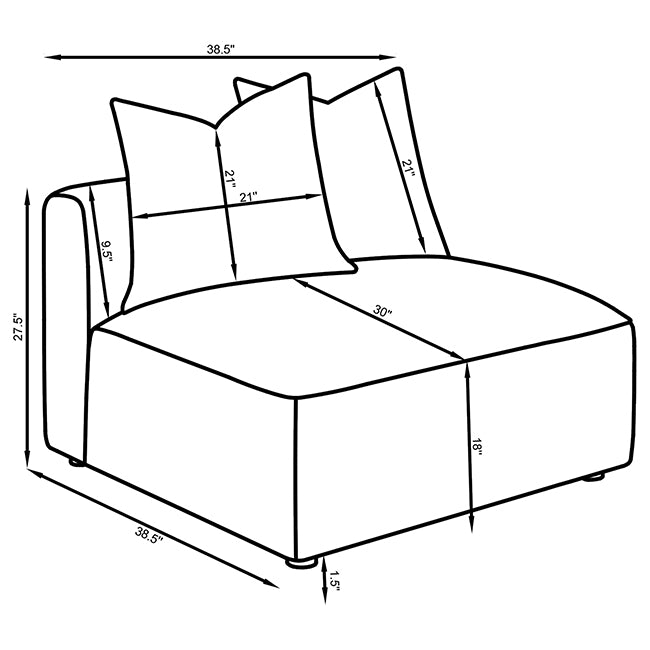 Jennifer Accent Chair - Tony’s Furniture Store & Linen (GA) - Multi Location