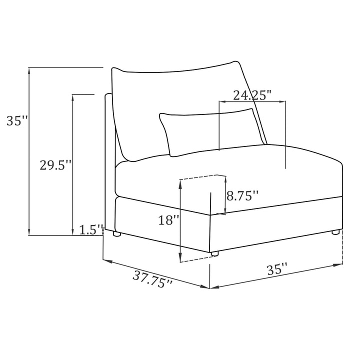 Sasha Accent Chair - Tony’s Furniture Store & Linen (GA) - Multi Location
