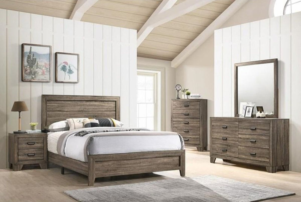 Crown Mark Millie Twin Panel Bed in Grey B9200-T-BED - Tony’s Furniture Store & Linen (GA) - Multi Location