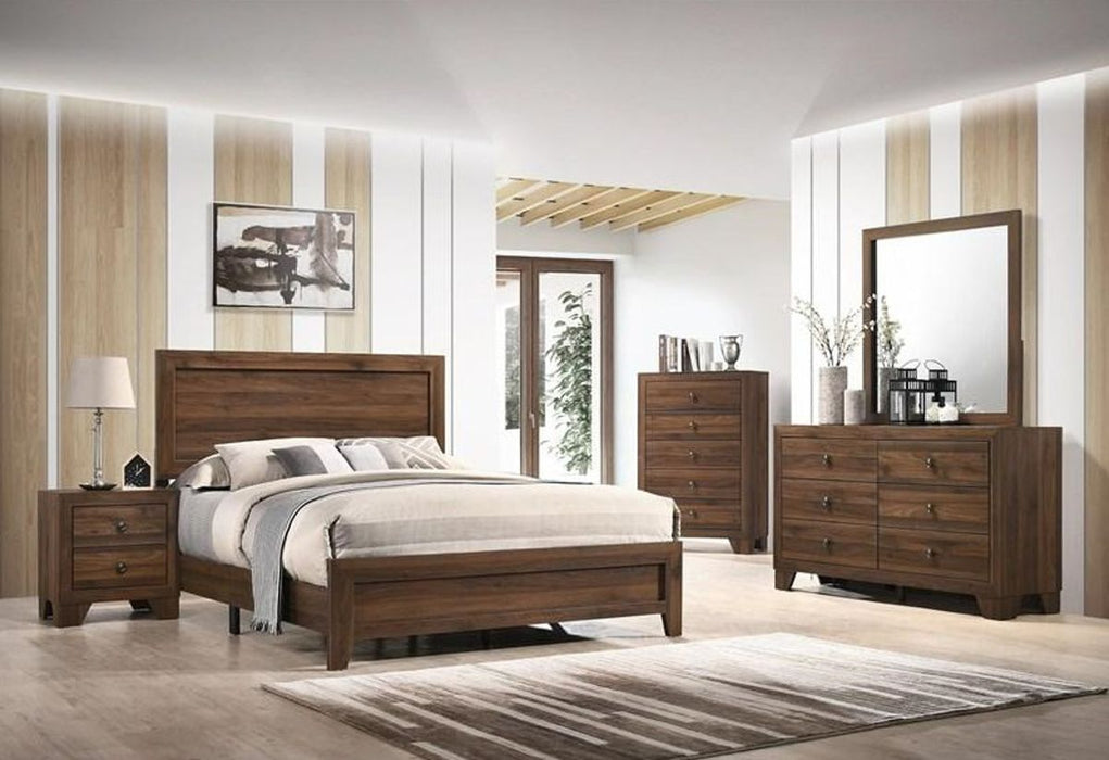 Crown Mark Millie Full Panel Bed in Brown Cherry B9250-F-BED - Tony’s Furniture Store & Linen (GA) - Multi Location