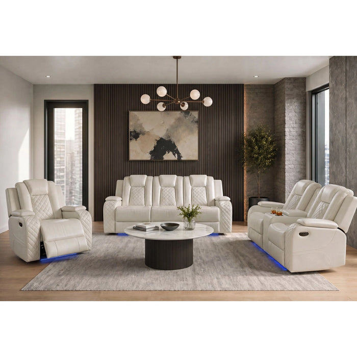 Carlo Power Motion Recliner with Power Headrest, LED - Tony’s Furniture Store & Linen (GA) - Multi Location