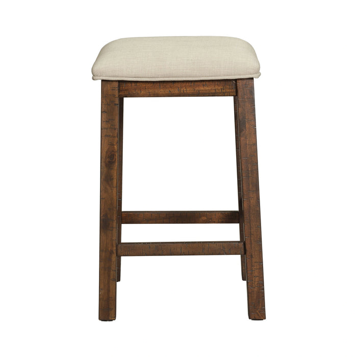 Jax Bar Table Single Pack (Table + Three Stools) in Cherry - Tony’s Furniture Store & Linen (GA) - Multi Location