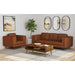 Venus Sofa with Cherry Finished Wooden Front - Tony’s Furniture Store & Linen (GA) - Multi Location