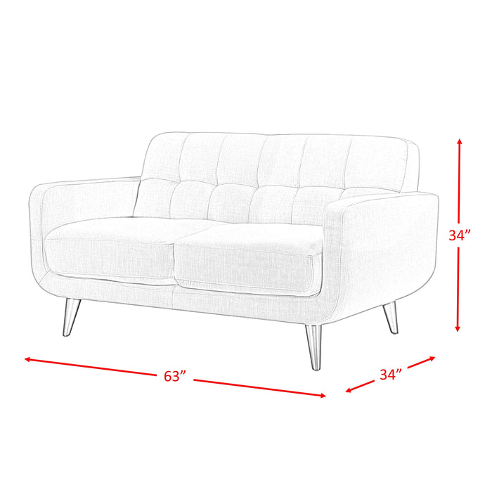 Hadley 4480 Love Seat Heirloom Teal w/No Pillow - Tony’s Furniture Store & Linen (GA) - Multi Location