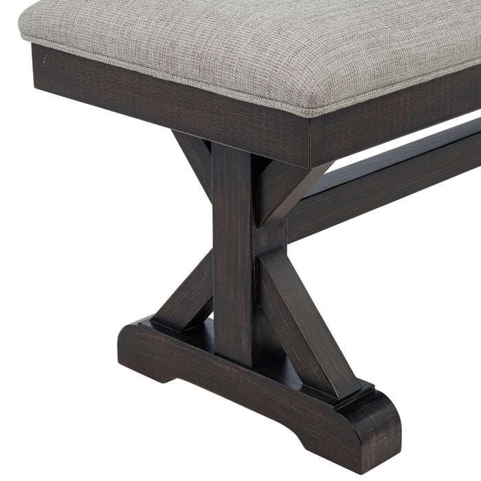 Montrose Dining Set in Espresso and Brown - Tony’s Furniture Store & Linen (GA) - Multi Location