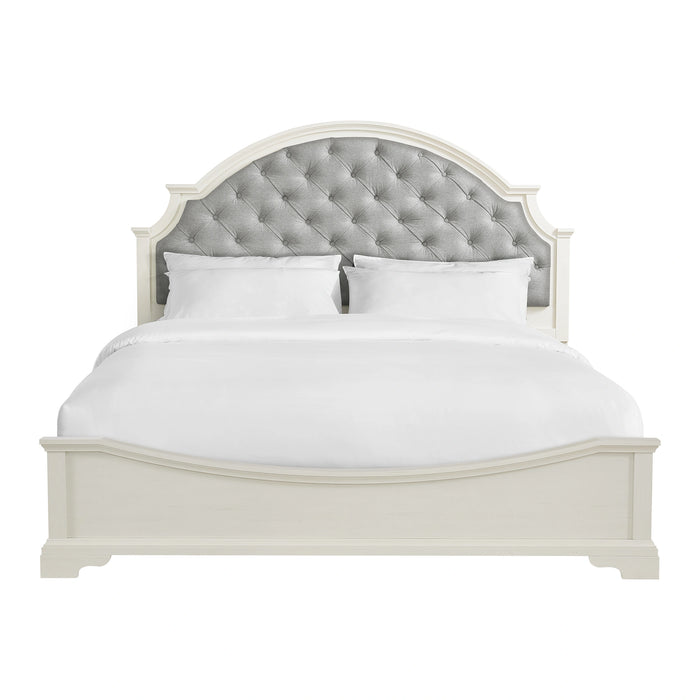 Eastwood Youth UPH Bed in Off-White - Tony’s Furniture Store & Linen (GA) - Multi Location