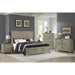 Whit-Ash Bedroom Set with 2 Nightstands in Light Grey - Tony’s Furniture Store & Linen (GA) - Multi Location