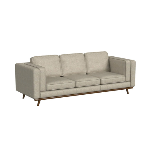 Venus Sofa with Cherry Finished Wooden Front - Tony’s Furniture Store & Linen (GA) - Multi Location
