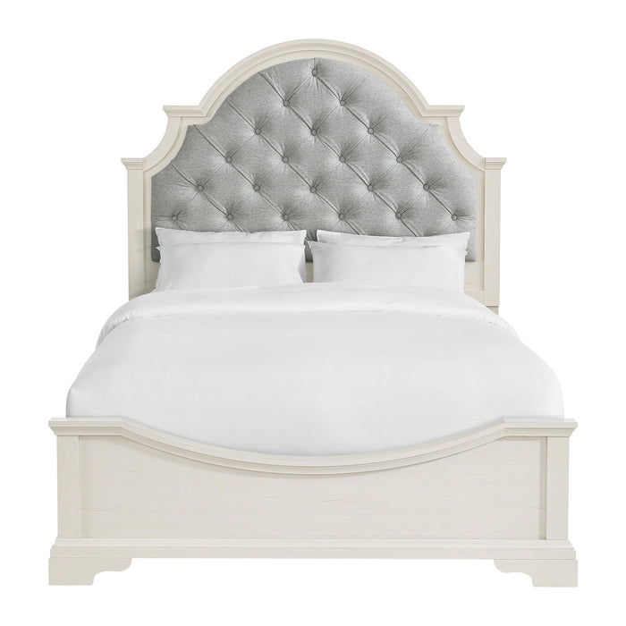 Eastwood Youth UPH Bed in Off-White - Tony’s Furniture Store & Linen (GA) - Multi Location