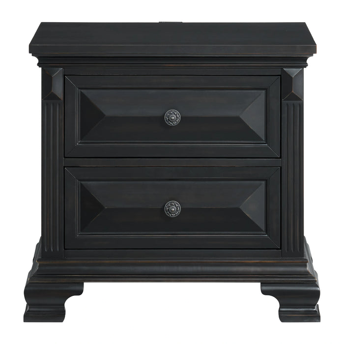 Bridgestone 2-Drawer Nightstand with USB - Tony’s Furniture Store & Linen (GA) - Multi Location