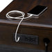 Wagner Chairside Table with USB in Cherry - Tony’s Furniture Store & Linen (GA) - Multi Location