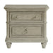 Whit-Ash 2-Drawer Nightstand with USB in Light Grey - Tony’s Furniture Store & Linen (GA) - Multi Location