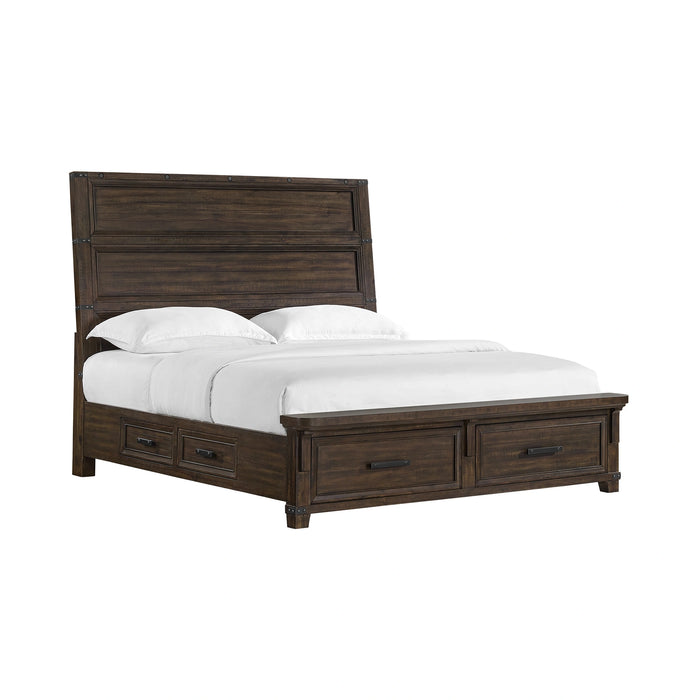 Colorado City Storage Bed in Charcoal - Tony’s Furniture Store & Linen (GA) - Multi Location