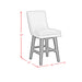 Villanova Swivel Counter Stool in Espresso (2 Per Carton) - Tony’s Furniture Store & Linen (GA) - Multi Location